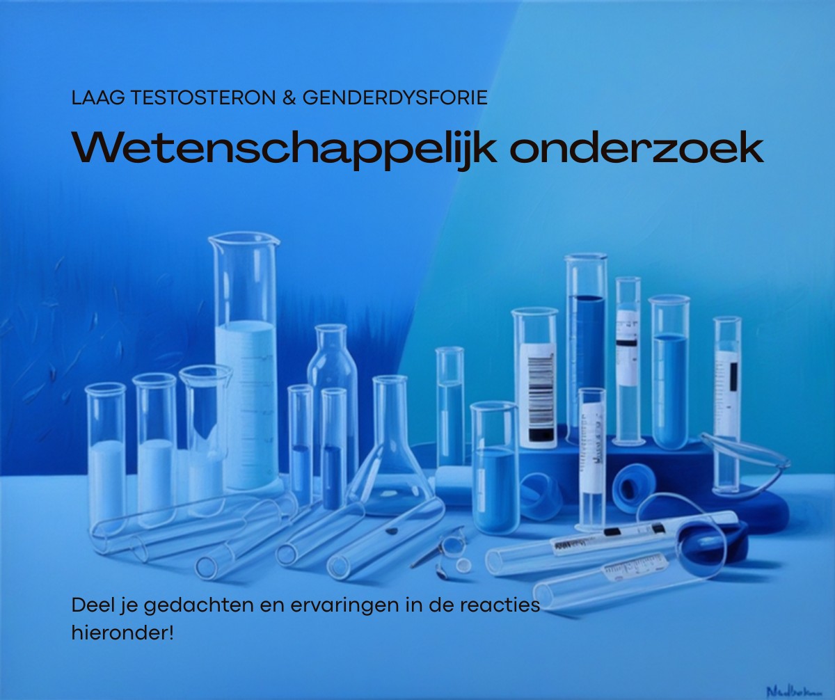 Laag testosteron en genderdysforie — een verband dat zelden wordt onderzocht